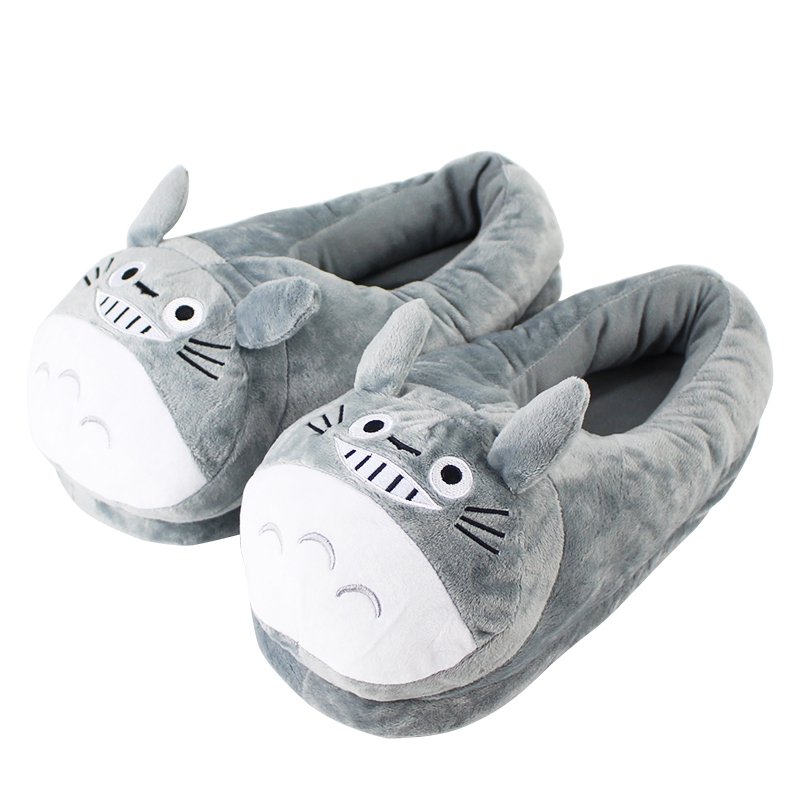 anime plush slippers