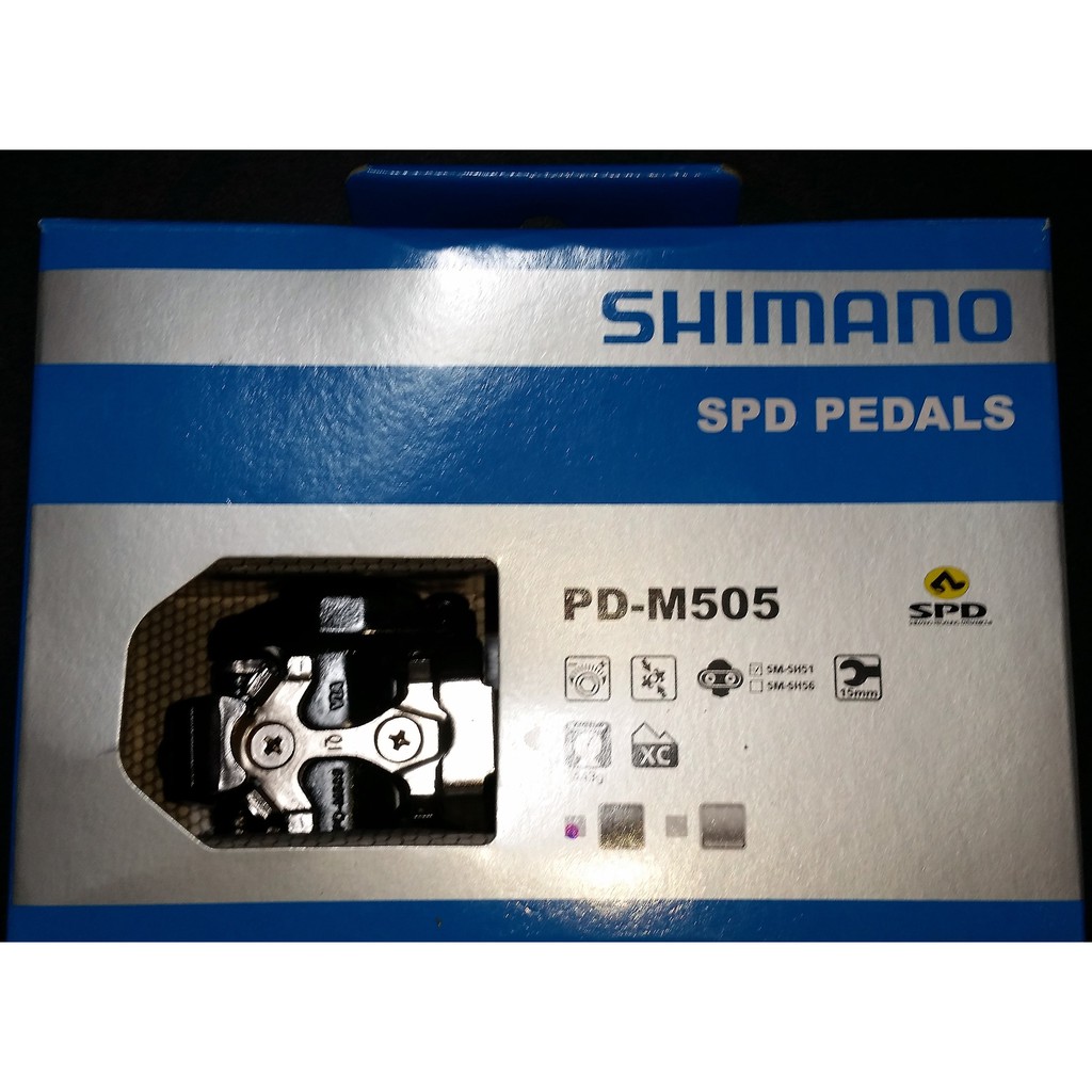 pedal cleat mtb shimano m505