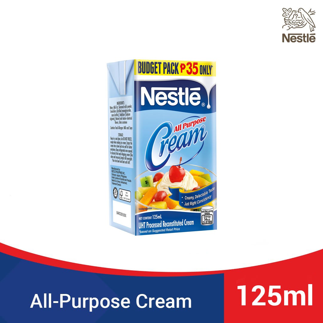 NESTLE All Purpose Cream 125ml Shopee Philippines