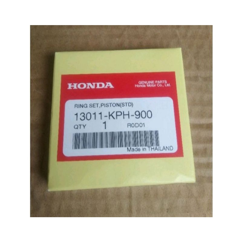 Piston Ring XRM 125/WAVE/125 Standard/GENUINE/Honda brand Shopee