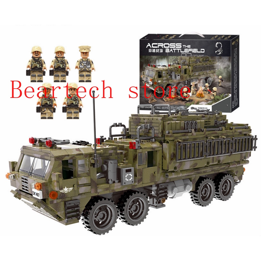 lego military truck