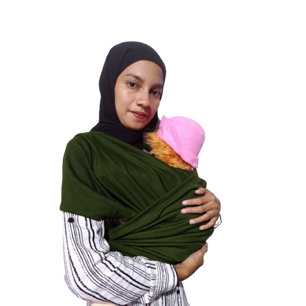 Instant baby carrier, baby carrier, t-shirt baby carrier, side baby carrier, aisan baby geos, cloth baby carrier — view 5