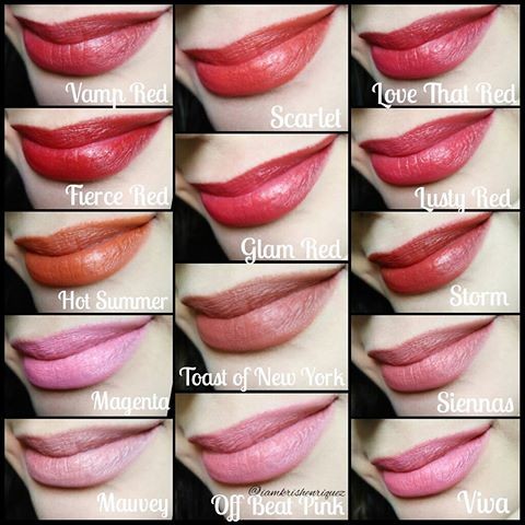 ever bilena matte lipstick shades