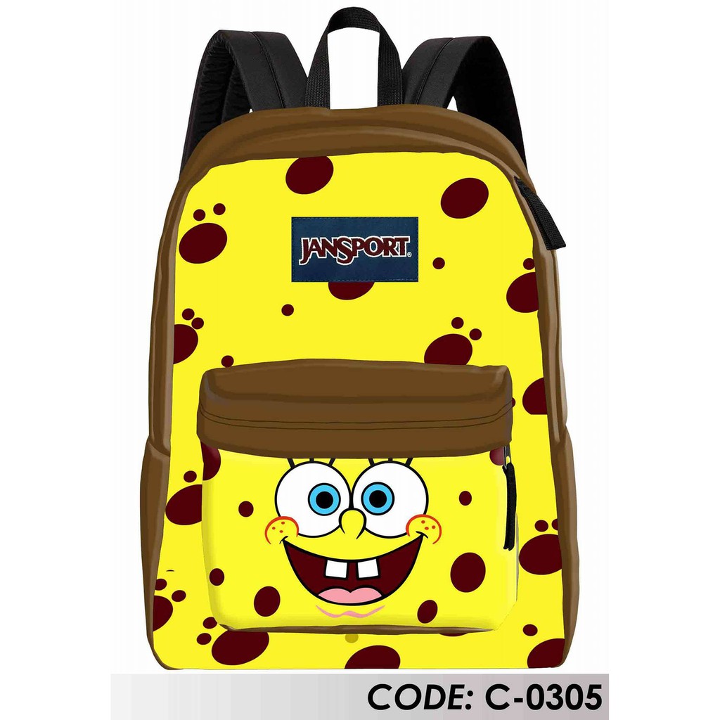 jansport spongebob backpack