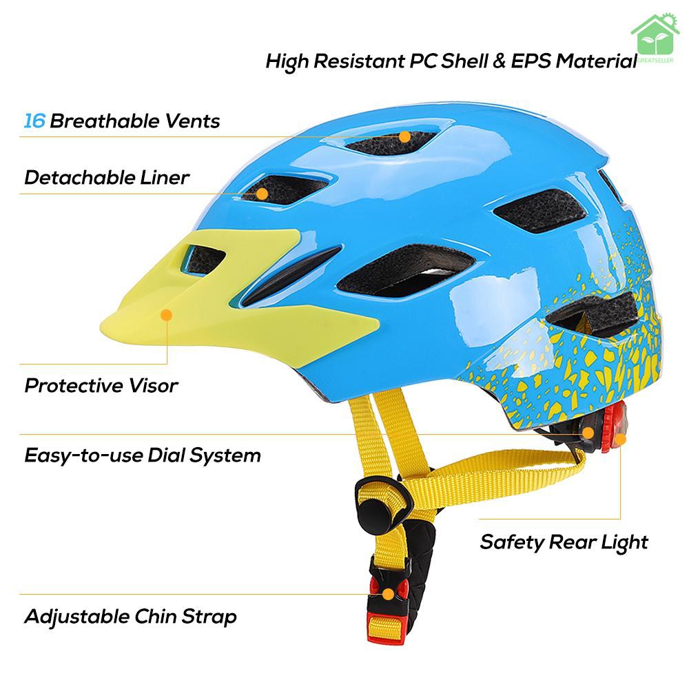 boys blue bike helmet