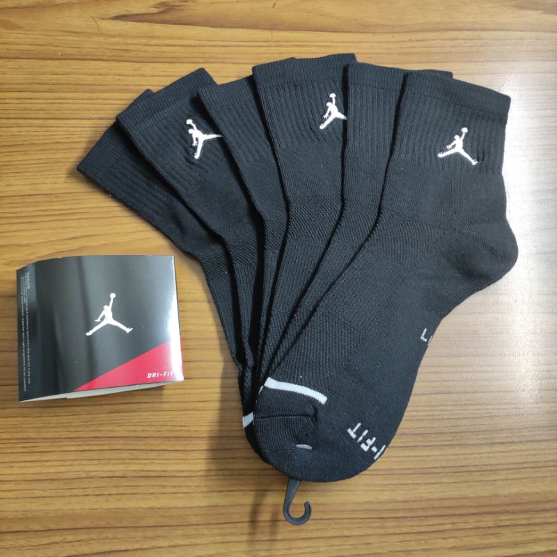 Air Jordan Jumpman 3 PAIRS (Bundle) Quarter Socks Shopee Philippines