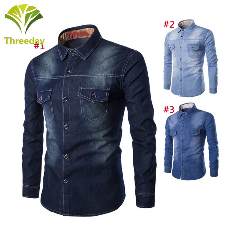 long sleeve and jeans outfit mens