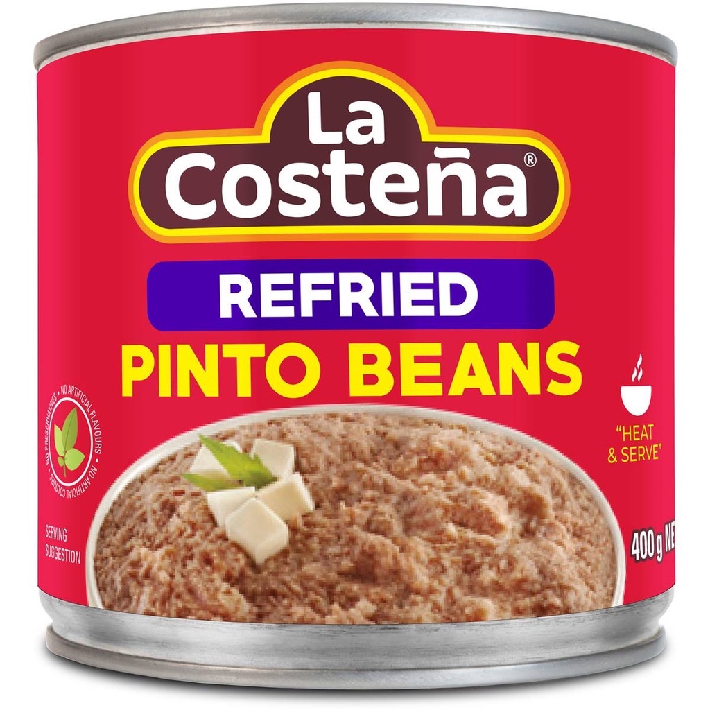 La Costena Refried Pinto Beans 400g. (04/14/24 Expiry) Shopee Philippines