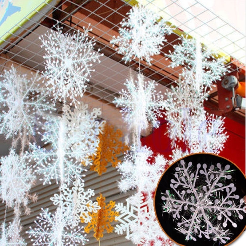 Christmas Party Decorations Snowman Snowflake Ceiling Hanging Decorations for Indoor Outdoor Christmas Party Supplies Xmas Decor WYNK 24 Pcs Xmas Holiday Hanging Swirls Decoration 