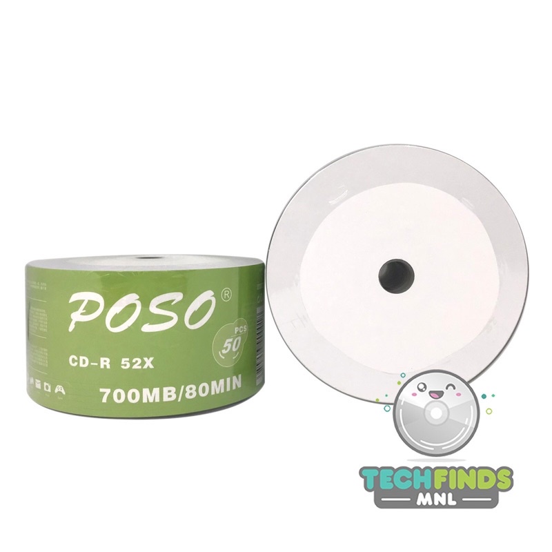 poso-printable-cd-r-cdr-matte-700mb-blank-disc-50pcs-shopee