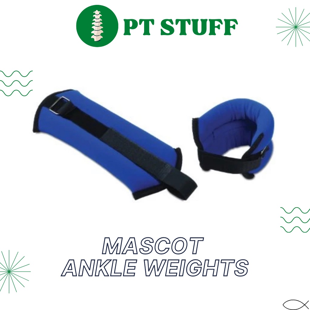 PT STUFF ANKLE WEIGHTS Mascot brand for upper and lower body muscle