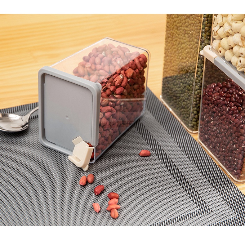 N390-Coarse grain storage tanks, plastic airtight tanks with lids, food preservation boxes