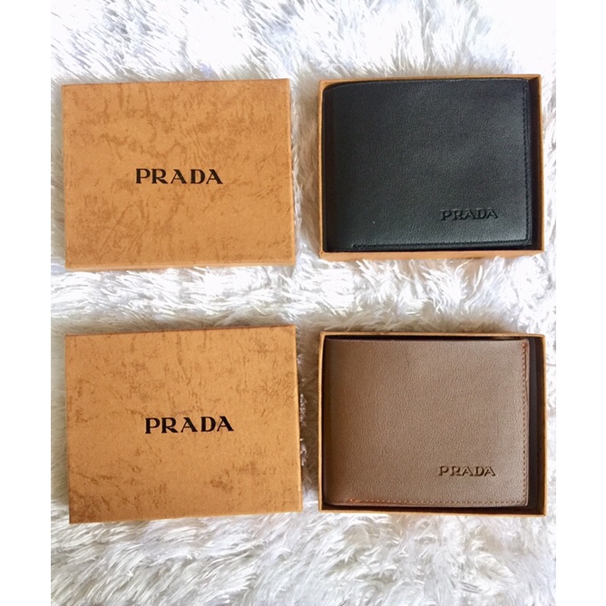 PRADA LUXURY LONG WALLET FOR MEN | Shopee Philippines