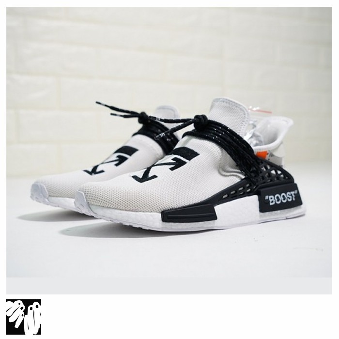 human race nmd x off white