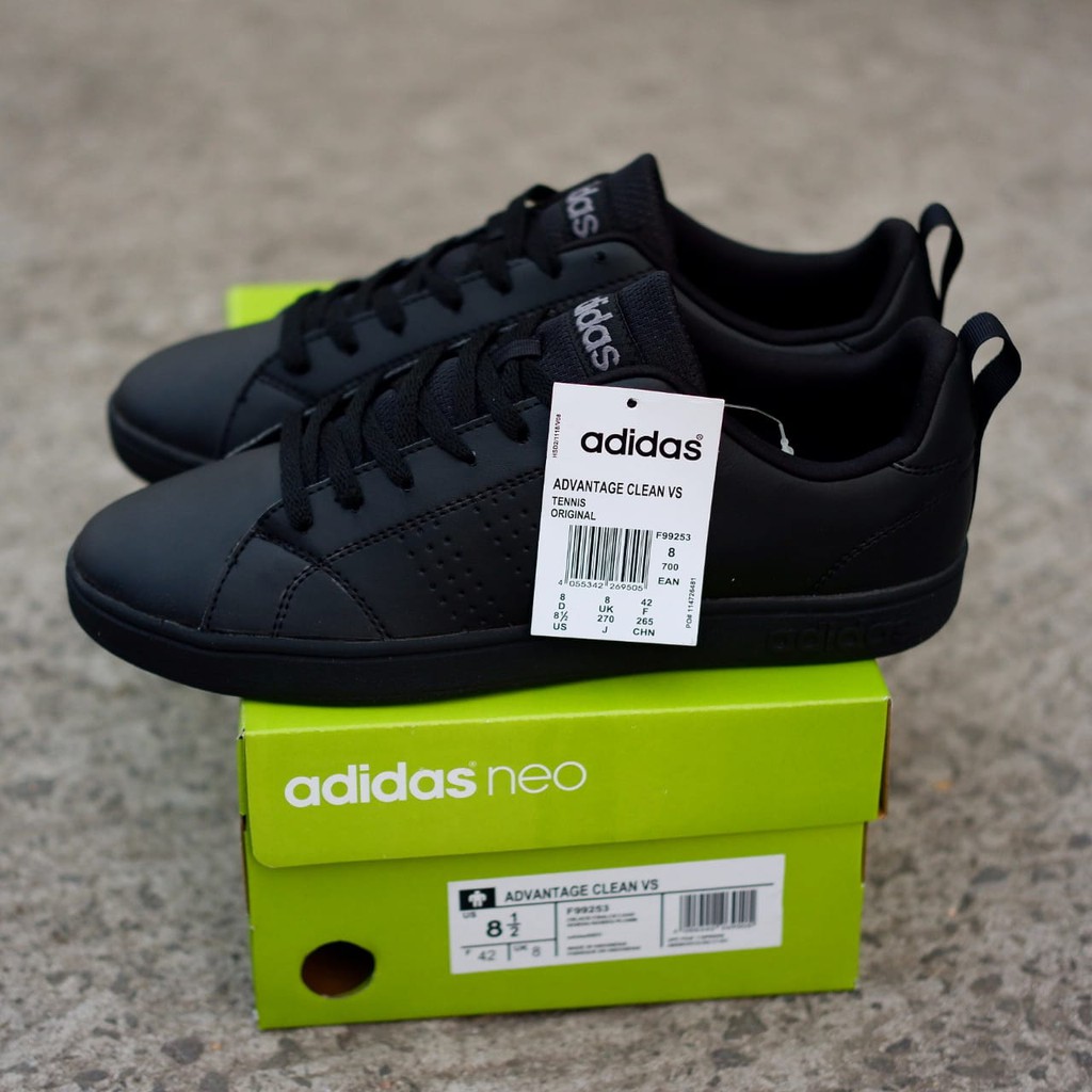 adidas neo triple black