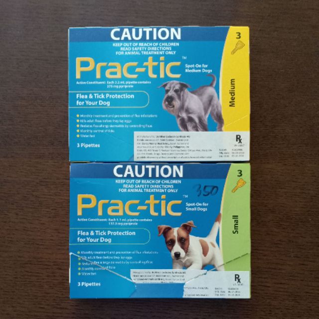 practic flea treatment for dogs