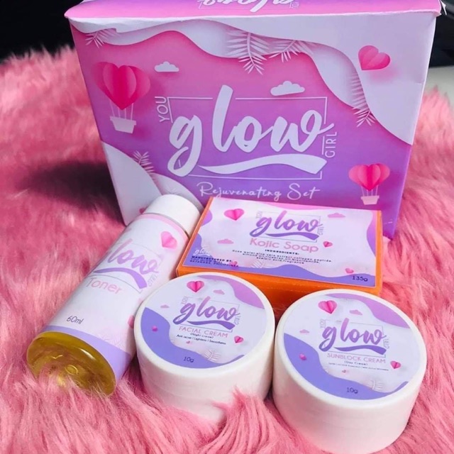 glow girl rejuvenating set