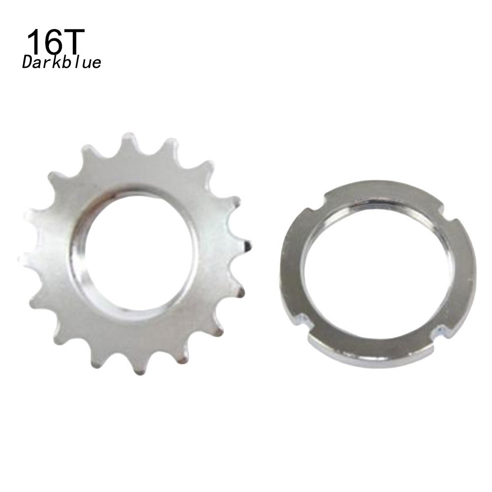 Fietsonderdelen FIXED GEAR TRACK 18 TOOTH 1/8 INCH FIXIE LOCK RING 18T