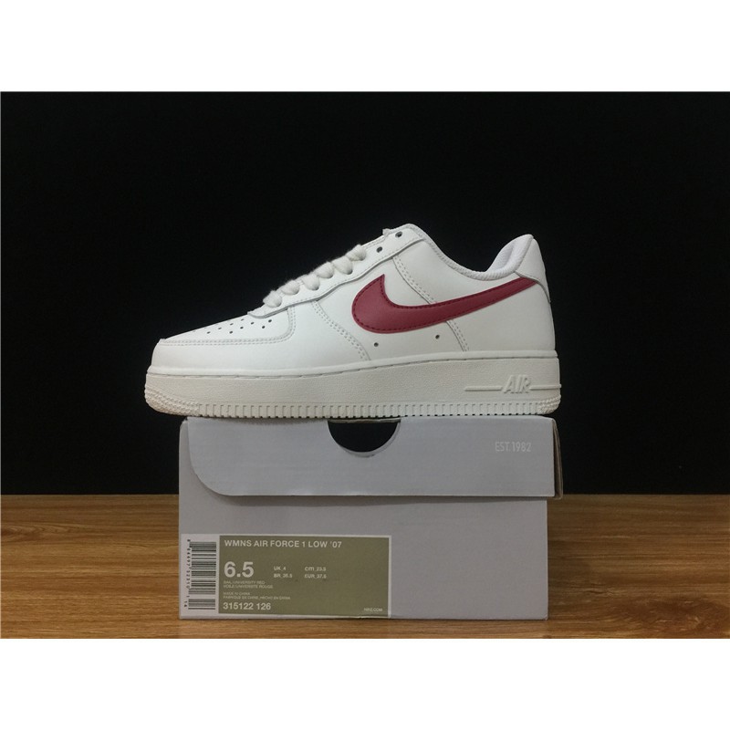 nike air force 1 red check