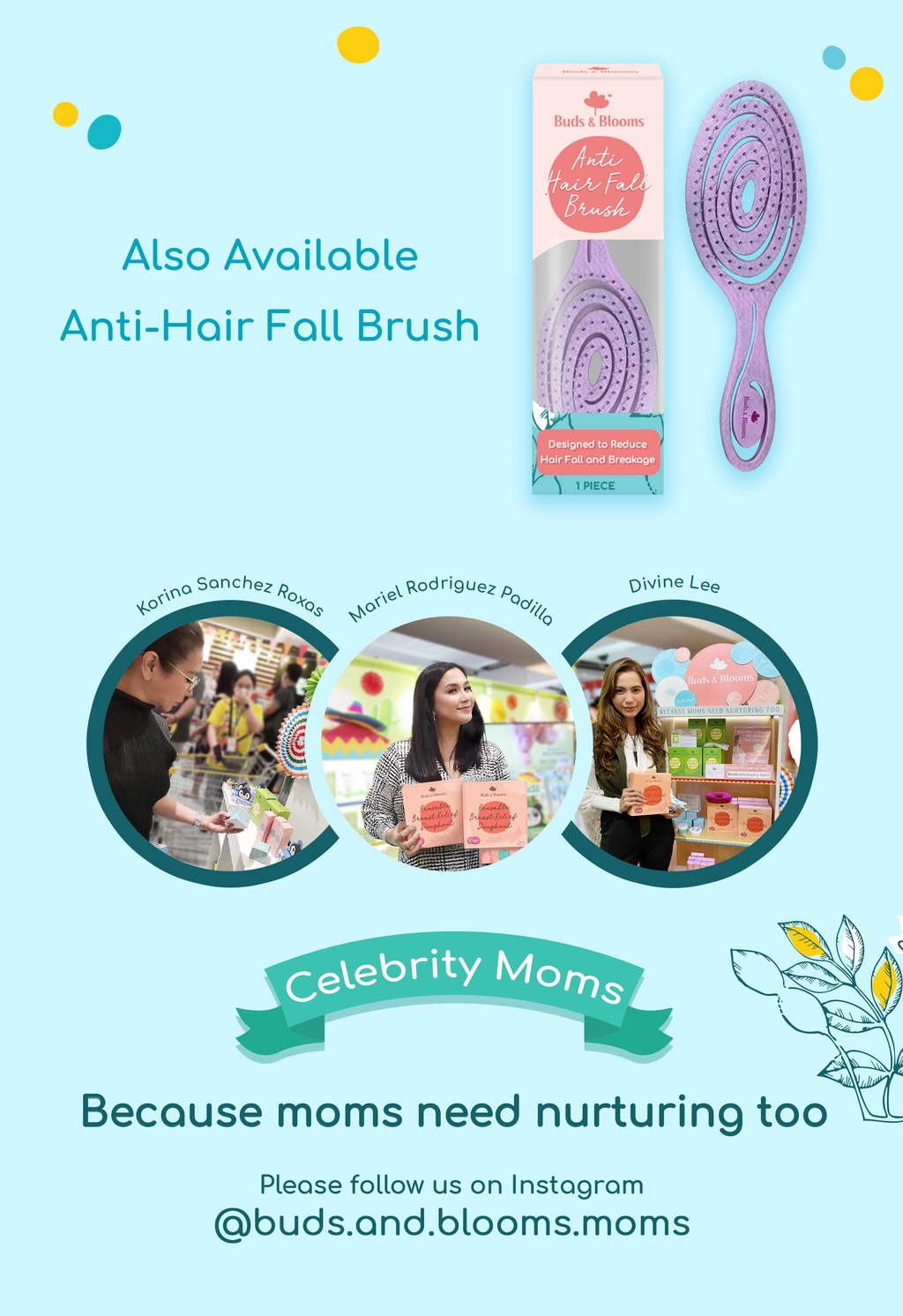 Buds & Blooms Hair Strength Serum for Post Partum Hairfall Hairloss