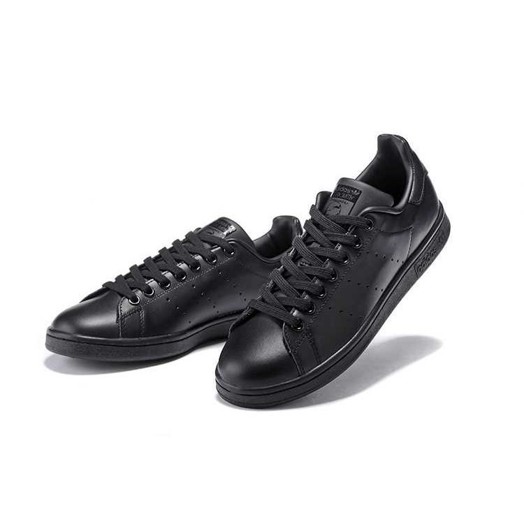 adidas stan smith black leather