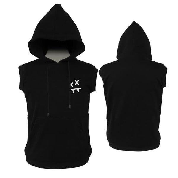 sweater vest with hoodie
