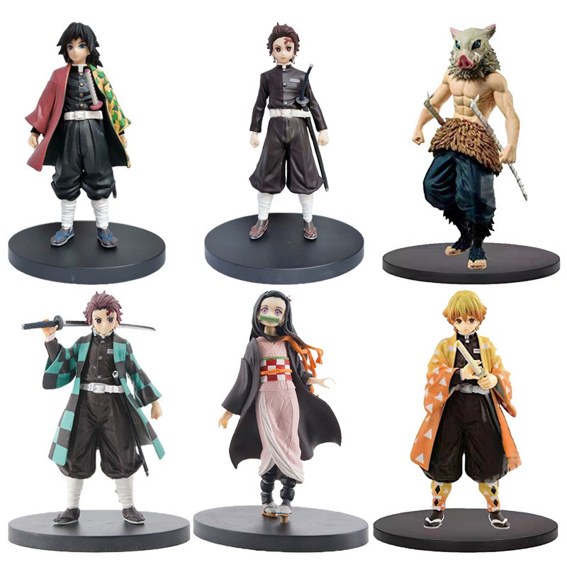 Demon Slayer Tanjirou Nezuko Kochou Shinobu Japan Anime Figures Pvc ...