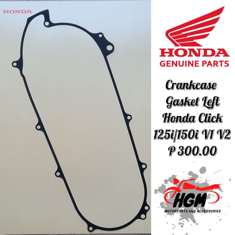 CRANKCASE GASKET HONDA CLICK 125i/150i V1 V2 (11395KZR600) Shopee