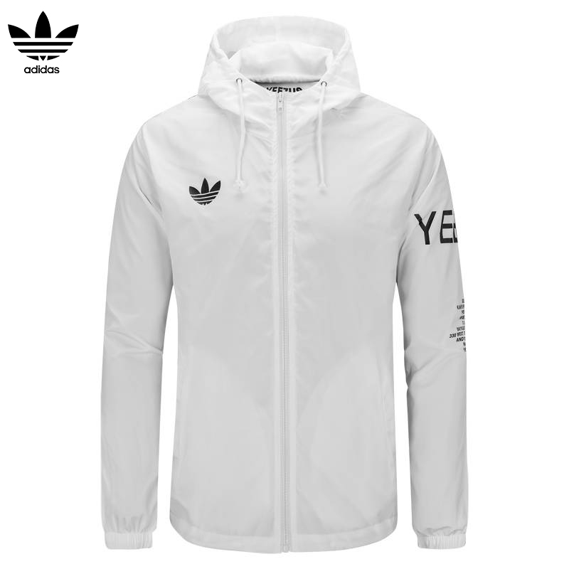 Adidas yeezy Original Authentic Windbreaker Jacket Coat Thin Print Clothes  Chic Unisex | Shopee Philippines