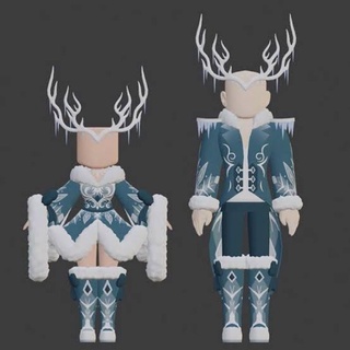 Roblox Royale High Winter Guardian Set Shopee Philippines