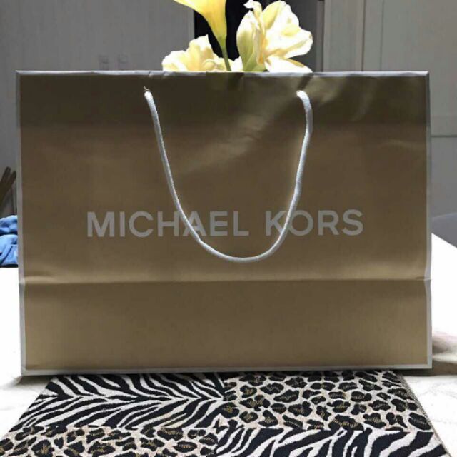 MICHAEL KORS PAPER BAG FOR SALE | Shopee Philippines