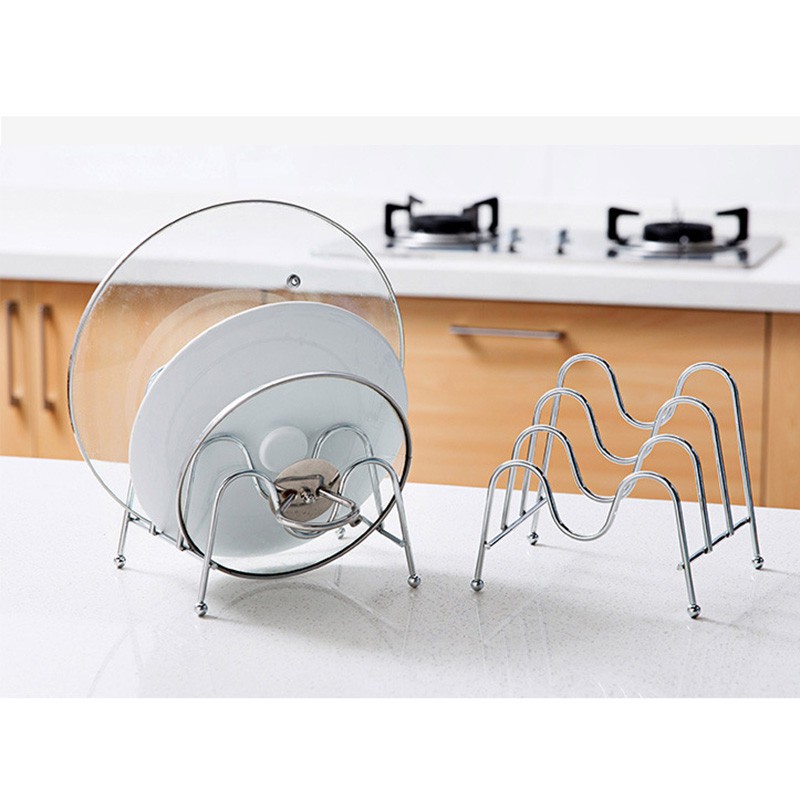 Metal Rack Cabinet Pot Pan Lid Organizer Pot Storage Holder Shopee Philippines