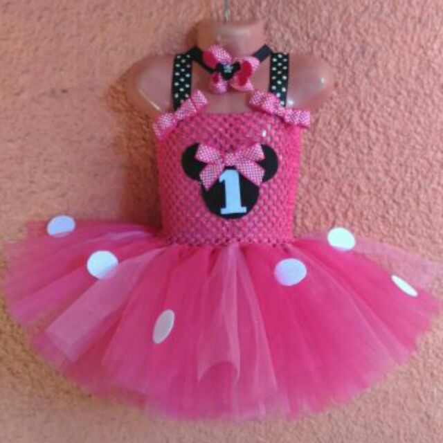 minnie mouse tulle dress