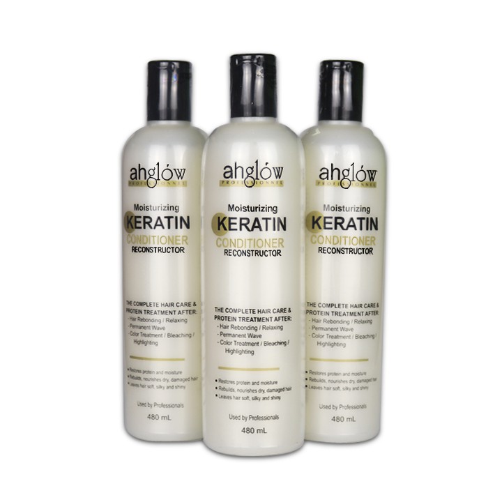 Ahglow Moisturizing Keratin Conditioner Reconstructor 480ml