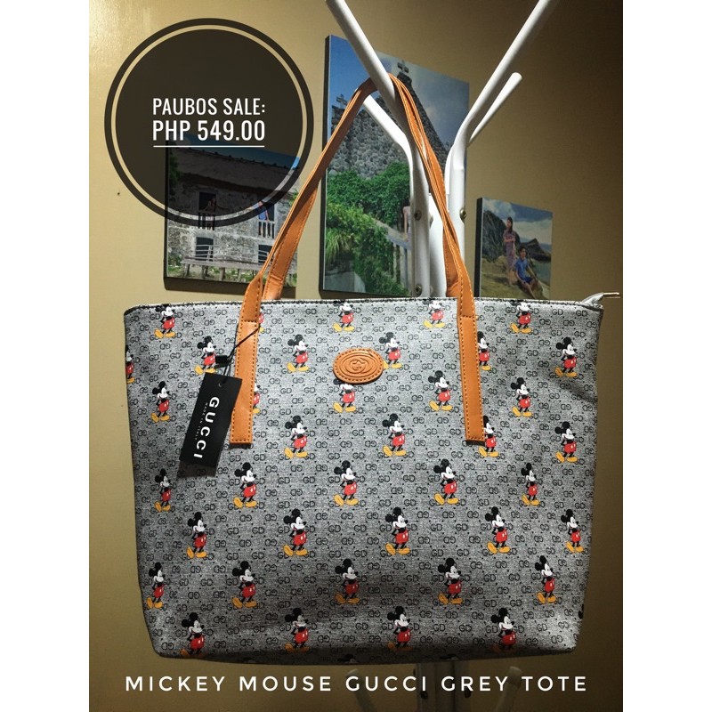 gucci mickey mouse handbag
