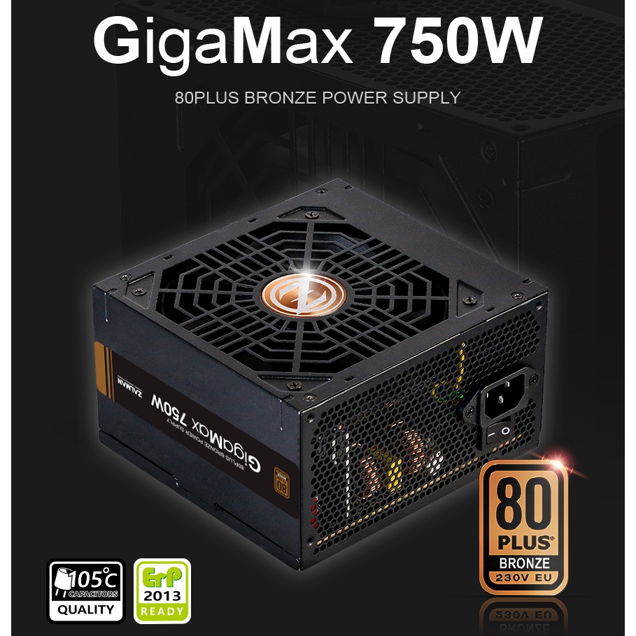 Zalman Gigamax 750w 80 Power Supply Shopee Philippines 8497