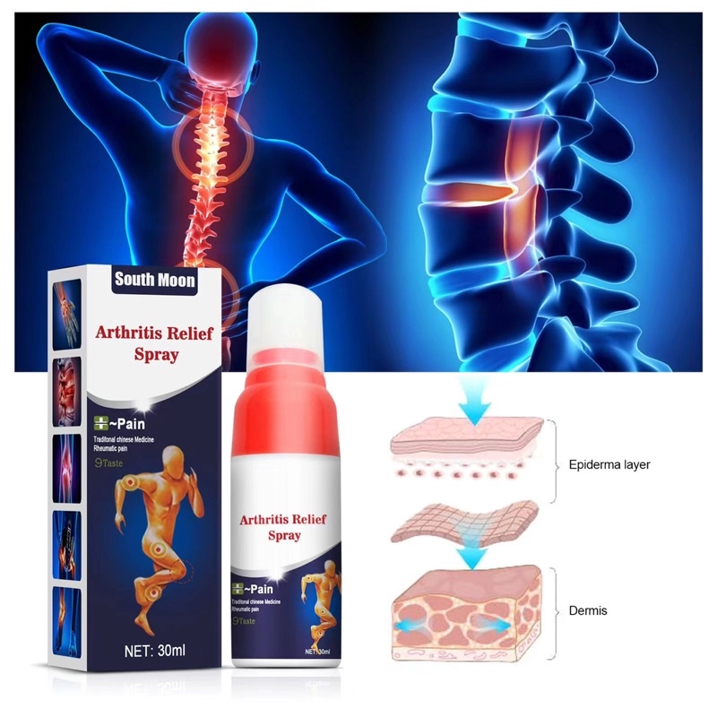 Arthritis Relief Spray Joint Muscle Spray Pain Relief Analgesic Spray