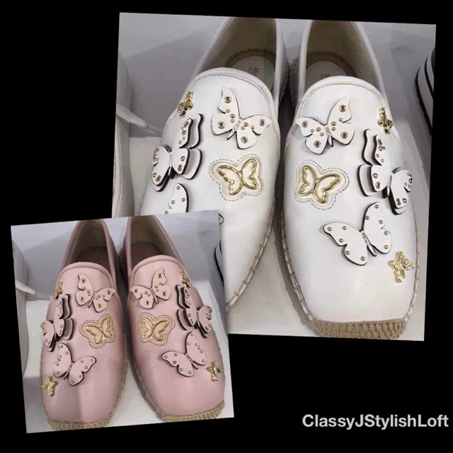 Women's Michael Kors Butterfly Stud Espadrilles | Shopee Philippines