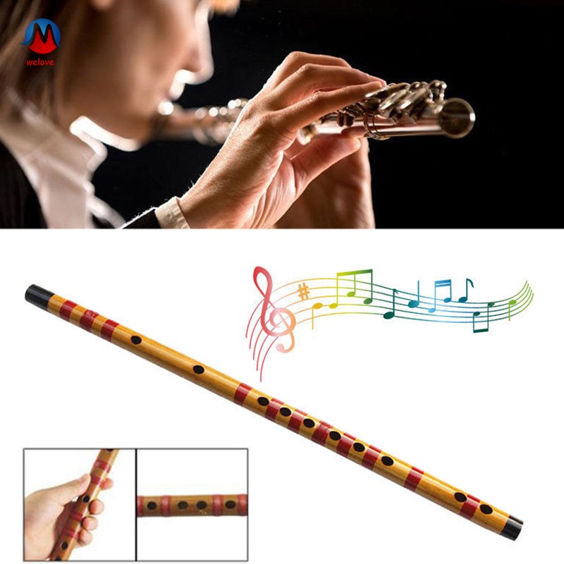DAWEIF Professional Flute Handmade Bamboo Musical Instrument ducational and Learning Activities for Beginner Students Kids 