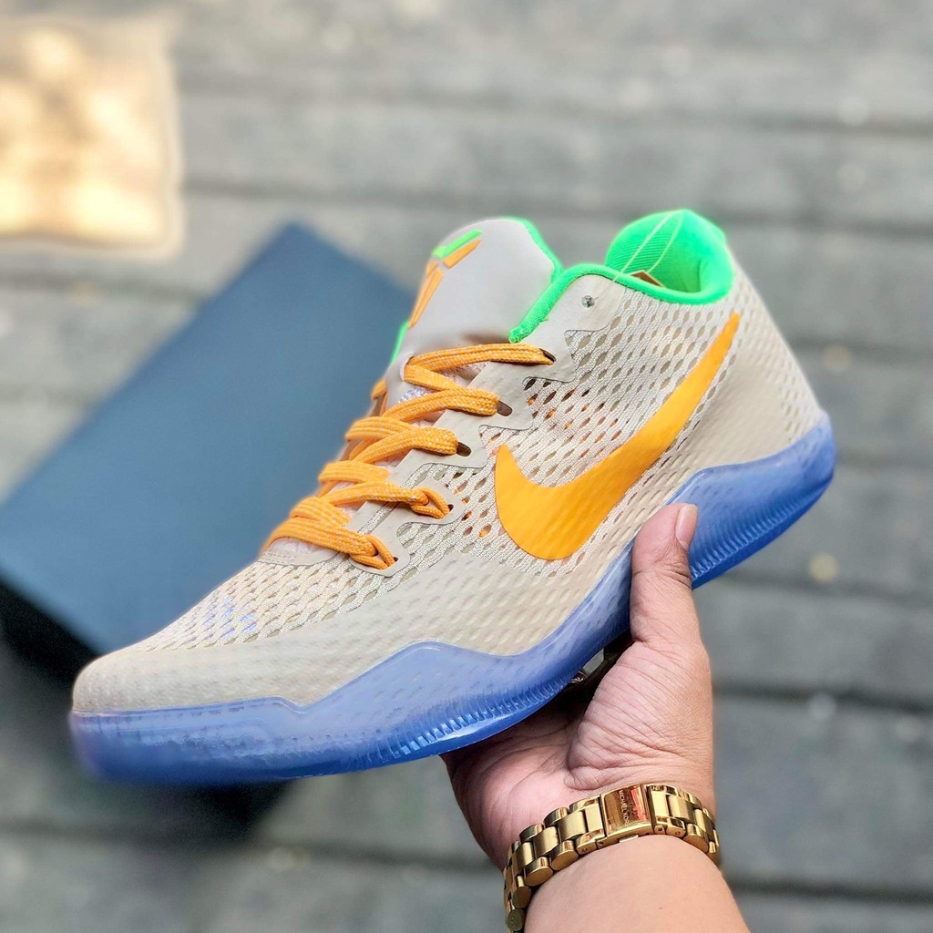 Nike Kobe 11 Peach Jam (Highest Quality) Free Socks | Shopee Philippines