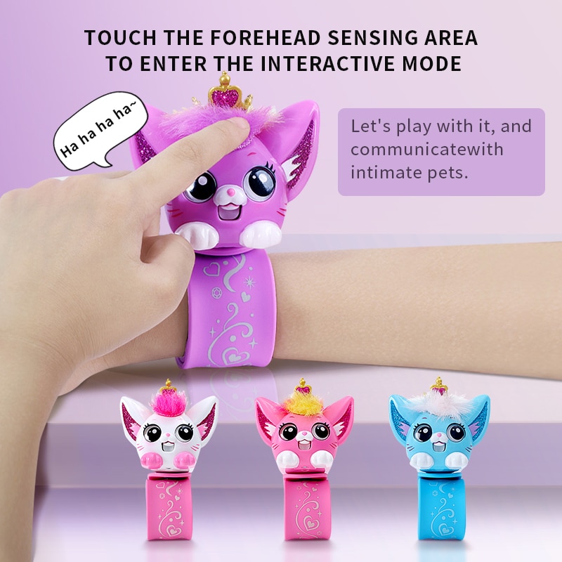 Hot Funny Kids Toy Chinese Electronic Pet Intelligent Cat Hand Band  Bracelet Interactive Dialogue | Shopee Philippines