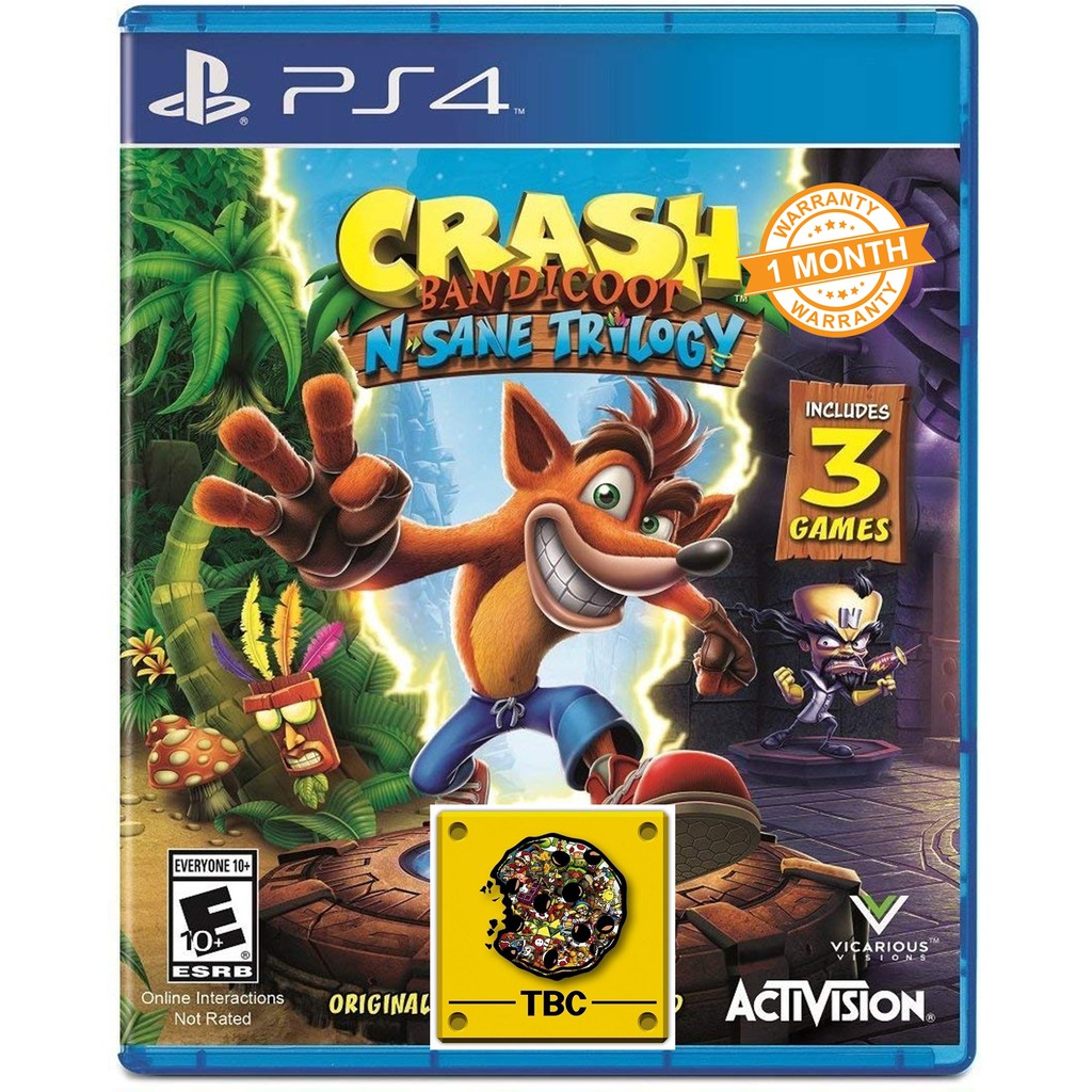 crash bandicoot ps4 used