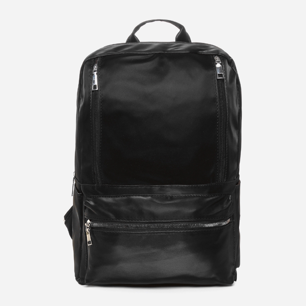 Salvatore Mann Men’s Ransford Multi-Zip Backpack in Black | Shopee ...