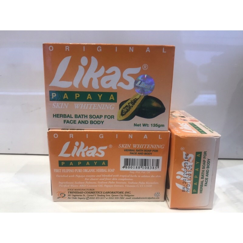 Original Likas papaya skin whitening 135g Shopee Philippines