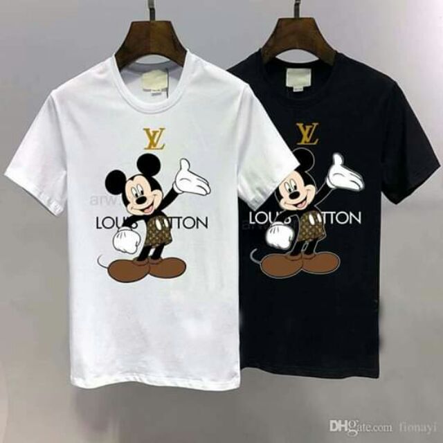 t shirt louis vuitton mickey mouse