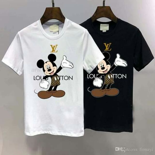 mickey mouse louis vuitton shirt