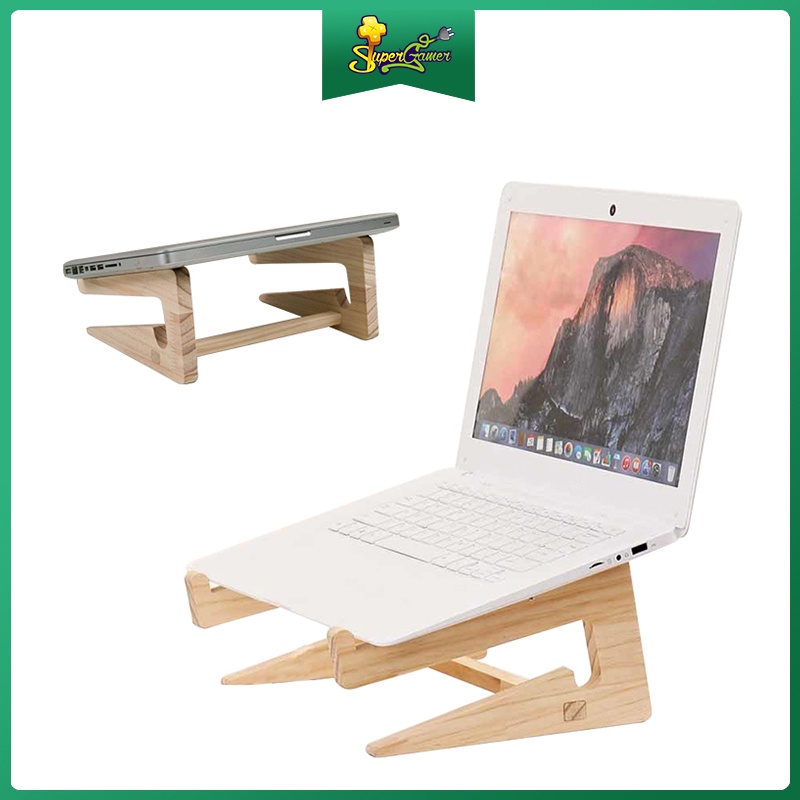 ⭐️Local Ship Ready Stock ⭐️SuperGamer Wood stand For Laptop stand