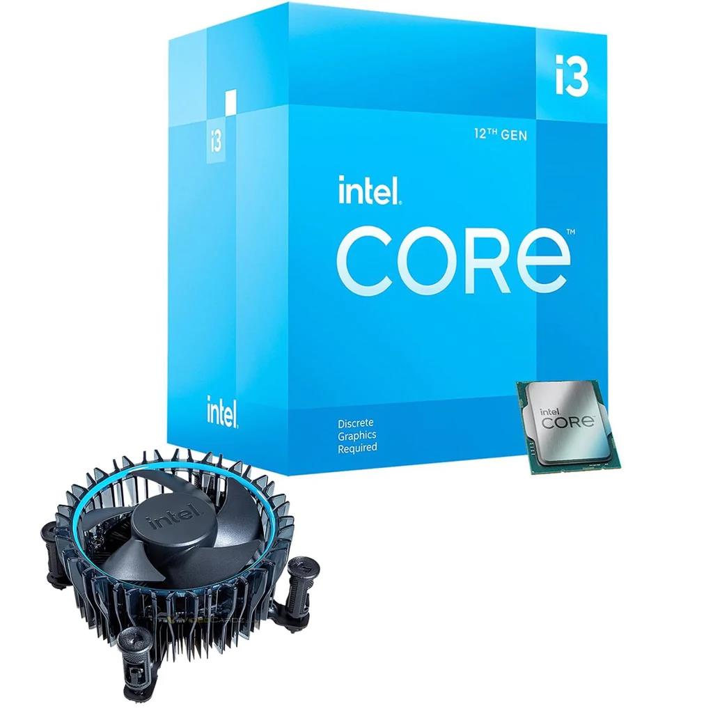 Intel Core i3-12100F 12 MB Cache 3.30 GHz LGA1700 (Discrete GPU ...