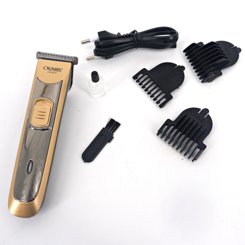 Cronier Professional Rechargeable Hair Clipper Trimmer | Shopee Philippines