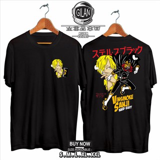 Sanji Vinsmoke Stealth Black O Soba Mask Chibi T Shirt Anime One Piece T Shirt Gilan Shopee Philippines